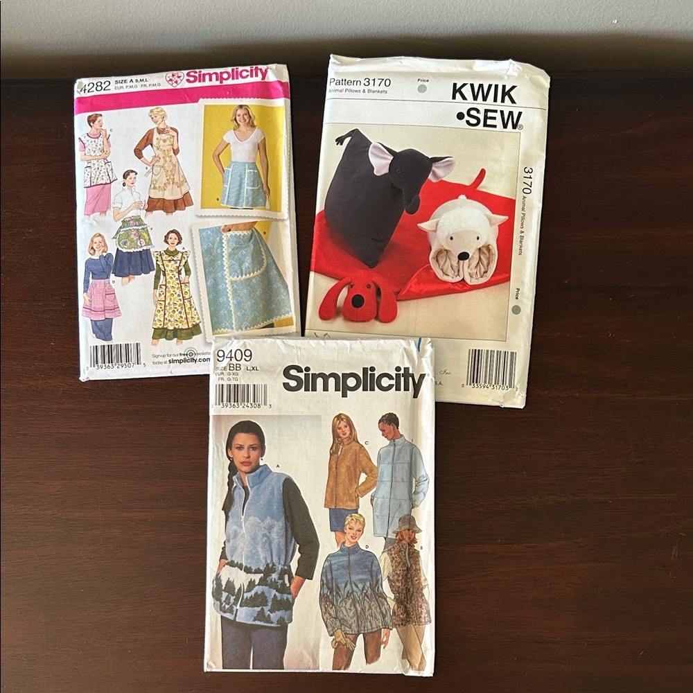 Simplicity Sewing Pattern Bundle New Uncut